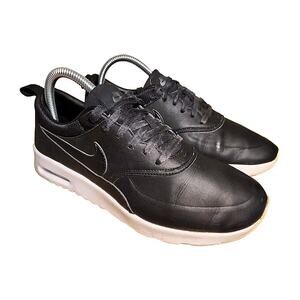 Nike Air Max Sneaker Thea Premium Running 616723 Black Casual Shoes women’s 8.5